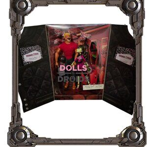 Monster High Manny Taur & Iris Clops W/ Letterman Jacket -  2014 SDCC Exclusive